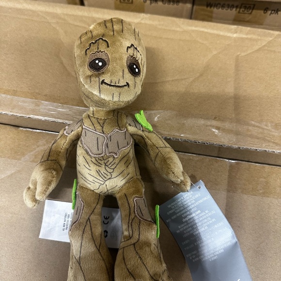 Disney Parks Marvel Baby Groot Plush Doll with TAG ~8.5" Guardians of the Galaxy - Picture 3 of 5